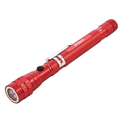 Immagine di Amtech S8006 LED Torcia Telescopica e Pick Up Magnetico, Multicolore