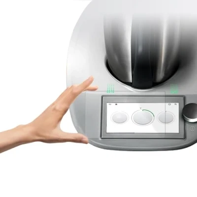 Immagine di Pellicola Protettiva per Vorwerk Bimby TM6, Accessori Vetro Temperato Trasparente Schermo Protettivo anti Graffio, 9H Smart Protezione
