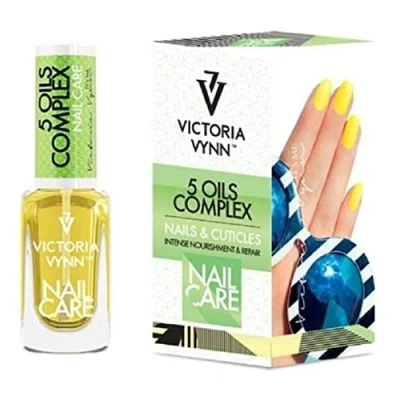 Immagine di VICTORIA VYNN Olio per unghie, 9 ml, complesso di 5 oli unghie e cuticole, nutrimento rigenerazione naturale, macadamia, argan, mandorle dolci, avocado, jojoba