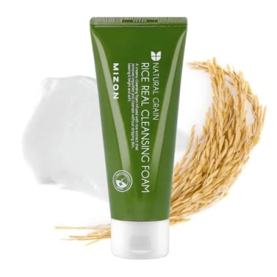 Immagine di [MIZON] Rice Real Cleansing Foam Riso Reala Sciumo Detergente