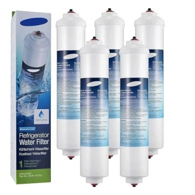 Immagine di Filtro For L&#039;acqua Del Frigorifero, Compatibile Con Samsung, DA29 10105J WSF 100 Aqua Pure Plus, LG, 5231JA2010B GE GXRTQR, 10105J(5pcs)