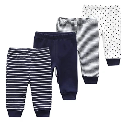 Immagine di Tone, tutine a maniche corte, per neonati e bambine, 0 3 m/3 6 m/6 9 m/9 12 m, confezione da 5 Blu navy 1 Mesi