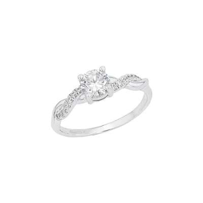 Immagine di s.Oliver Anello da donna in argento 925, con zirconi sintetici, argento, fornito confezione regalo, 9079339, 54/17