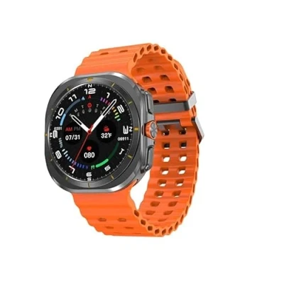 Immagine di XINDADA 2024 DT Watch Ultra 7 Smart USB Data Transfer 4GB 3D Vision TWS Men Smartwatch Women Bluetooth Call Wireless Charging (Orange)