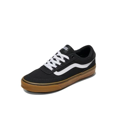 Immagine di Vans Brooklyn LS, Scarpe da Ginnastica Uomo, Tela Nera Gomma, 48 EU