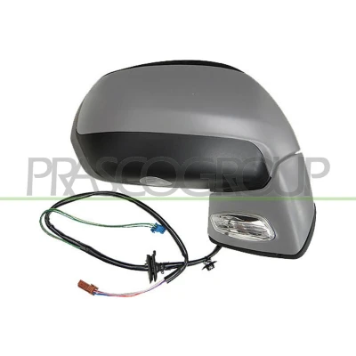 Immagine di Specchietto retrovisore esterno Prasco CI4267313 Dx con la prima mano elettrico termico, sensore temperatura, convesso CITROËN: C4 I Grand Picasso