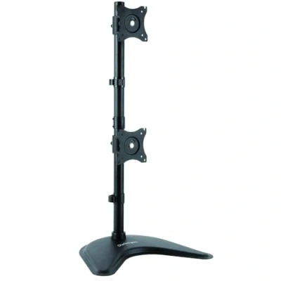 Immagine di StarTech.com Supporto da Scrivania per due monitor in accaio robusto Verticale regolabile schermi fino a 27&quot;
