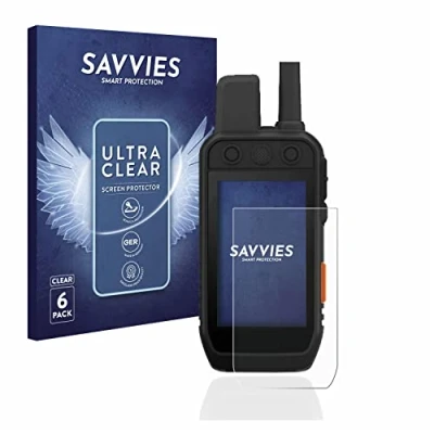 Immagine di savvies (6 Pezzi Pellicola Protettiva per Garmin Alpha 200 K Protezione Schermo Trasparente