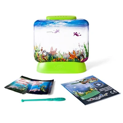 Immagine di Aqua Dragons Sea Friends Color Adventure, Toy STEM educativo, Set Acquario, Crescere Un Animale Domestico Facile per i Bambini, Serbatoio, Cibo, Uova, Cucchiaio di Cibo e pipetta Colore a Sorpresa