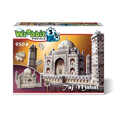 Immagine di WREBBIT3D , Taj Mahal (950pc), 3D Puzzle, Ages 8+