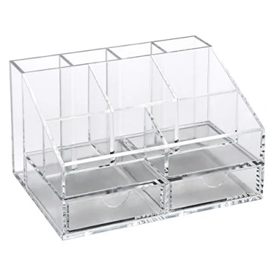 Immagine di OSCO AD02 Clear Acrylic Desk Organiser with Two Drawers