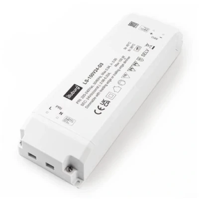 Immagine di illuburg Trasformatore LED 24V 50W 150W Dimmerabile TRIAC per Strisce Lampadine Alimentatore Driver