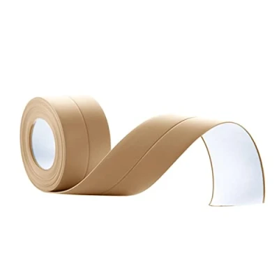 Immagine di SOONHUA Sigillante Autoadesivo Nastro,Nastro per Bagno e Cucina,Impermeabile in Nastro Flessibile PVC di Adesivo caucciù Cucina Vasca WC Pavimento a Parete