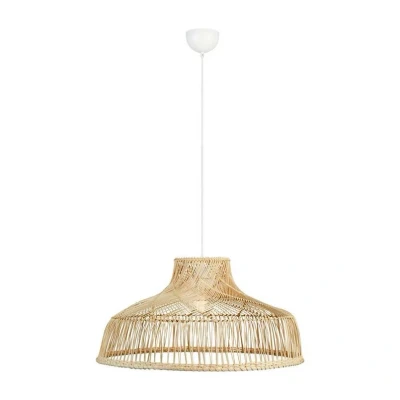 Immagine di Markslöjd Lampada a sospensione Bali con paralume rattan