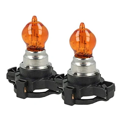 Immagine di CARALL 2 Pezzi di Lampade Alogena 12V Per Auto (PY24W 24W Amber)