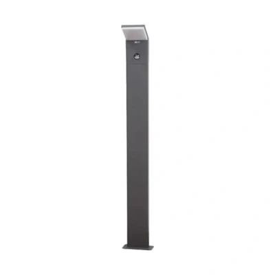 Immagine di Lucande Lampione a LED Nevio, sensore, 100cm, antracite