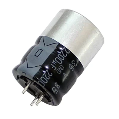 Immagine di Condensatore Elko 5x radiale 2200µF 35V elettrolitico a 3 poli fino 125C 2200uF da Elna