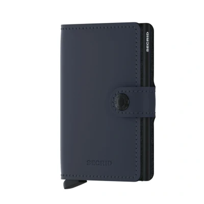 Immagine di Secrid Miniwallet Matte Nightblue Incisione gratuita