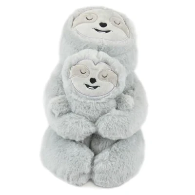 Immagine di A2Z Acqua Calda Bottiglia 750ML 3D Animale Plush Vello Hot Bottle AZ8830 Sloth