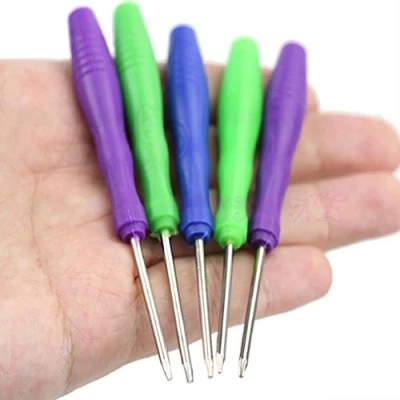 Immagine di 5 in 1 Set di cacciaviti Torx Utensili manuali Riparazione Aperto Kit T2 T3 Vite Starter Tool