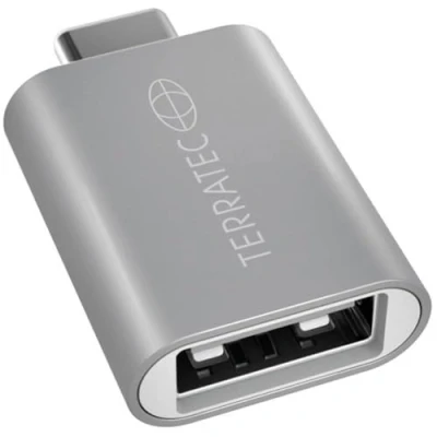 Immagine di Terratec USB 2.0 Adattatore [1x spina C® 1x Presa A 3.2 Gen 2 (USB 3.1)] CONNECT C1