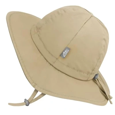 Immagine di Jan &amp; Jul Grow with Me Cappello da sole in cotone per neonati e bambini, verde oliva kaki, 6 24 Mesi