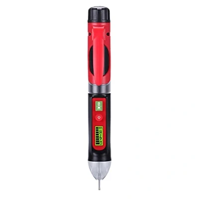 Immagine di Maclean MCE645 Rilevatore di Tensione Senza Contatto 12 1000V Spegnimento Automatico Allarmi Sonor o Luminosi