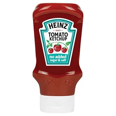 Immagine di Heinz Ketchup di pomodoro senza zuccheri aggiunti e sale, 425 g