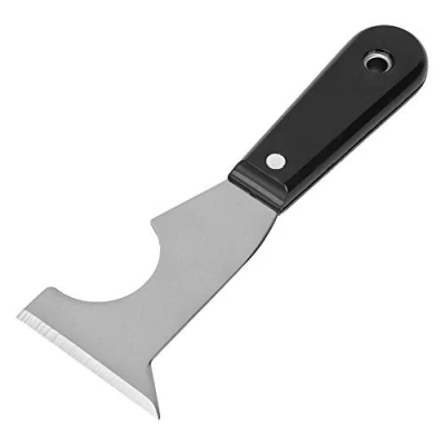Immagine di raschietto per vernice in acciaio inox, Spatole Mastice, Strumento di pulizia manuale fessure inossidabile Rimozione Decalcomanie Mastice