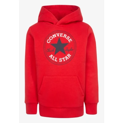 Immagine di Converse CORE Hoodie Unisex Felpa con cappuccio per bambini, Taglia: 147/163, University red