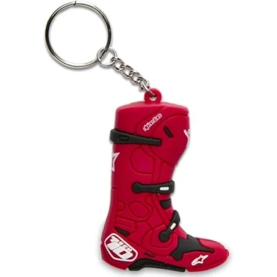 Immagine di Alpinestars 1230 94000 30 OS: Tech 10 Boot Keyfob Rosso