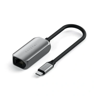 Immagine di Satechi USB C® Adattatore [1x spina 1x Gigabit LAN (1/2.5 Gbit/s)] ST AE25M