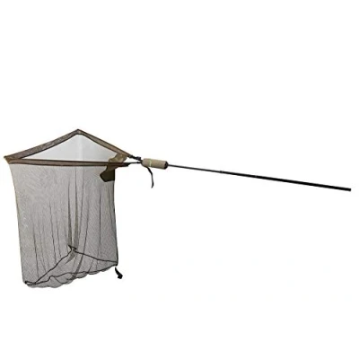 Immagine di New Direction Tackle Retino di atterraggio a sgancio rapido, 42 cm, con sistema galleggiamento rete e un sacco per pesca alla carpa