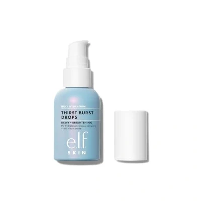 Immagine di e.l.f. Holy Hydration! Thirst Burst Drops, Gel Serum For a Dewy, Plump Complexion, Non Greasy Feel, With Hyaluronic Acid &amp; 5% Niacinamide, Vegan Cruelty Free