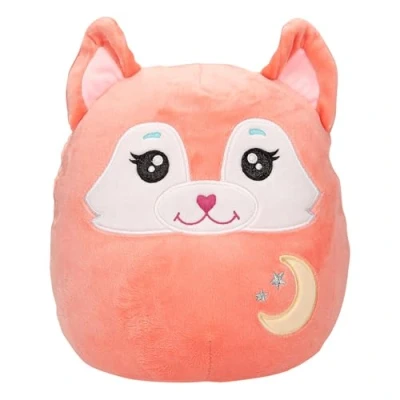 Immagine di Depesche 13043 Ylvi Swoppies Volpe Arancione, con Effetto Glow, Luna e Orecchie a Punta, Peluche Alto Circa 20 cm, Multicolore, One Size