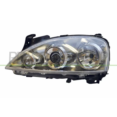Immagine di PRASCO OP0324906 Fari Sx H7/H7 per veicolo circolazione Dx senza motore elettrico OPEL: Corsa C Hatchback