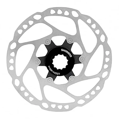 Immagine di Shimano Disco 180 mm Center Lock Sm rt64, Dischi Unisex Adulto, Argento