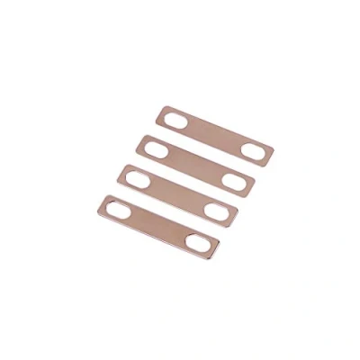 Immagine di Alnicov 4 pezzi spessori per manico chitarra 0,2 mm 0,5 spessore 1 in ottone elettrica strumenti liutaio basso (cromato)