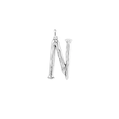 Immagine di UNOde50 Ciondolo placcato argento Sterling a forma di lettera N