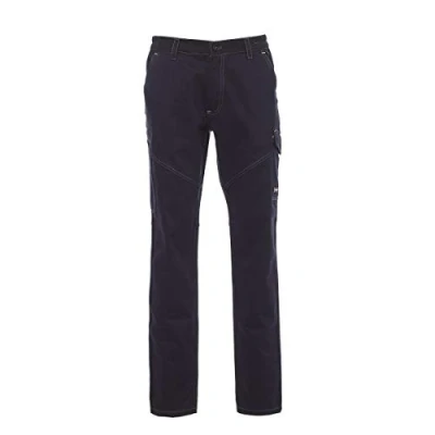 Immagine di PAYPER deva store Pantaloni da Lavoro multistagione Cotone 100% Comodi e Resistenti (Smoke, 40/42)
