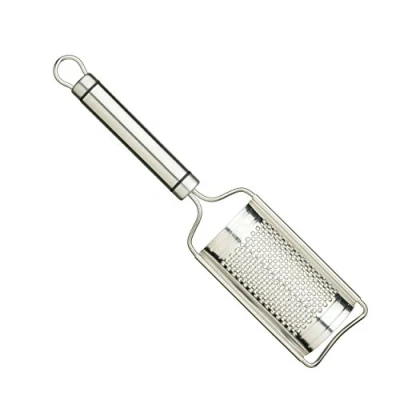 Immagine di KitchenCraft Grattugia per Formaggio Professionale, in Acciaio Inossidabile, 21 cm Argento