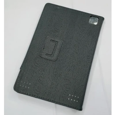 Immagine di Custodia per tablet da 10&quot; universale in pelle con supporto girevole a 360, adatta tutti i Android e 10,1&quot;