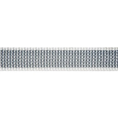 Immagine di Chapuis B/GR125 Cinghia in polipropilene per tapparelle, 214 kg, larghezza 15 mm, bobina da 25 m, colore: grigio/bianco