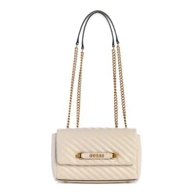 Immagine di Guess SELA Convertible Xbody FLAP Borsa a mano, Donna, Taglia: One Size, Bone