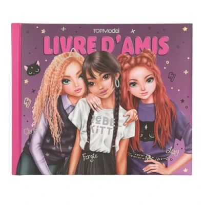 Immagine di Depesche Libro dell&#039;amicizia TOPModel modello Mon degli amici Christy, Lexy e Fergie (versione francese versione francese)