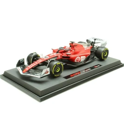 Immagine di Ferrari SF 23 Charles Leclerc #16 GP LAS VEGAS Formula 1 F1 scala 1/18 30cm Modello Auto DieCast Bburago 18 16812L