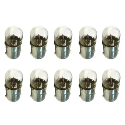 Immagine di CARALL 10 Pezzi di Lampadine Alogene 12V Per Auto (BA9S T2W 2W)