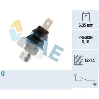 Immagine di FAE 11600 Bulbo Pressione Olio M12x1,5 0,1bar