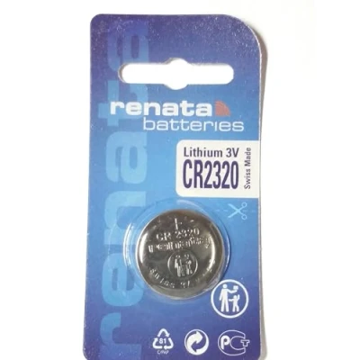Immagine di One (1) X Renata CR2320 Lithium Coin Cell Battery 3v Blister Packed by