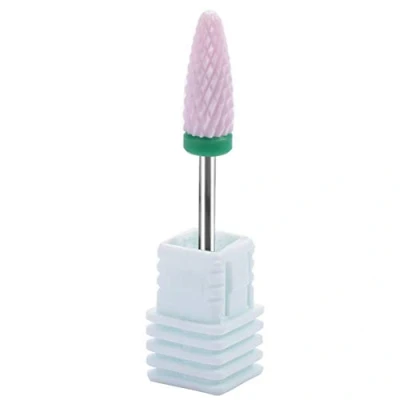 Immagine di Punta da trapano per unghie in ceramica, a forma di cilindro, lucidatura unghie, strumenti manicure, punte fini manicure (5 tipi) (23 l)